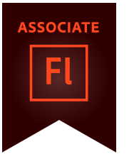 adobe flash badge icon